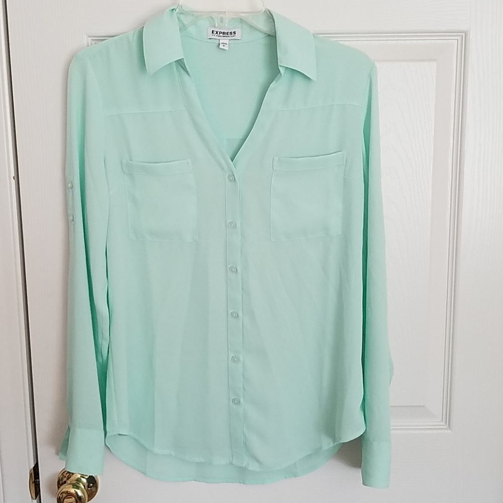 Light Green Portofino Blouse